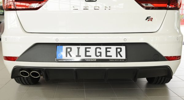 Rieger rear diffuser for Seat Leon FR (5F) without hitch ST/Station wagon - Image 3