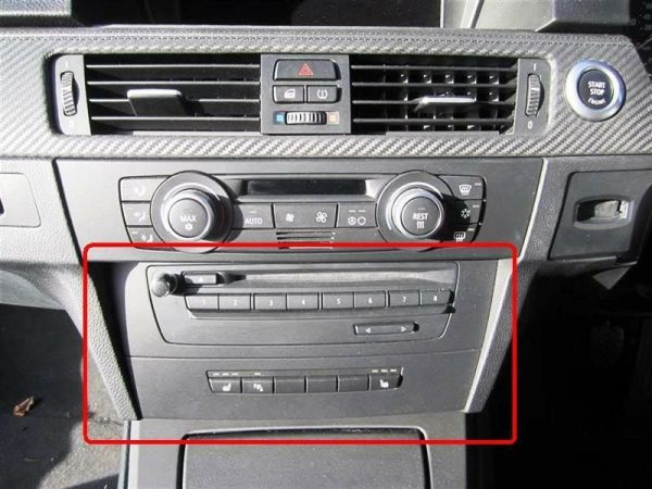 BMW NEW GENUINE 3 SERIES E90 E91 LCI 07-10 FRONT STEREO DASH TRIM PANEL 51459120979 - Image 3