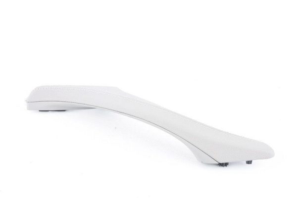 BMW NEW F10 F11 DOOR TRIM PULL HANDLE PASSENGER SIDE RIGHT O/S LHD DAKOTA GREY 51417225856