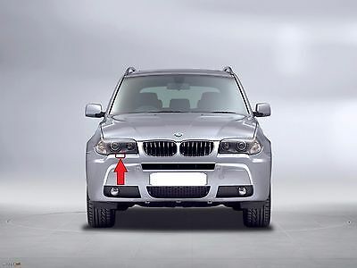 NEW GENUINE BMW X3 E83 M SPORT O/S RIGHT HEADLIGHT WASHER JET COVER CAP 61673416176 - Image 2