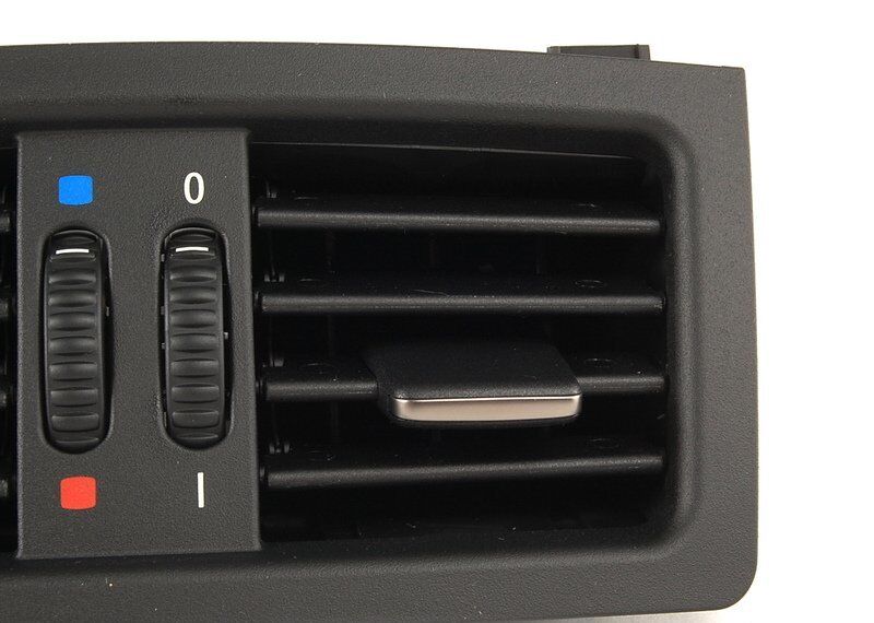 BMW NEW GENUINE 5 E60 E61 05-10 FRESH REAR BLACK AIR VENT GRILL CENTER 64226957974 - Image 3