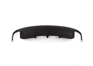 NEW GENUINE AUDI A4 B8 07 - 11 REAR BUMPER DIFFUSER LOWER SPOILER SATIN BLACK 8K0807521A01C