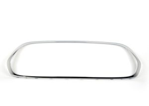 MINI NEW GENUINE F55 F56 F57 JCW FRONT BUMPER CENTER GRILLE FRAME CHROME 51137300589