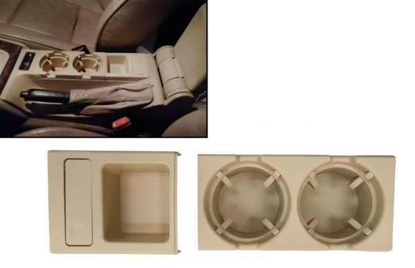 Holder Cup and Coin Box suitable for BMW 3 Series E46 (1998-2005) Beige - Image 8