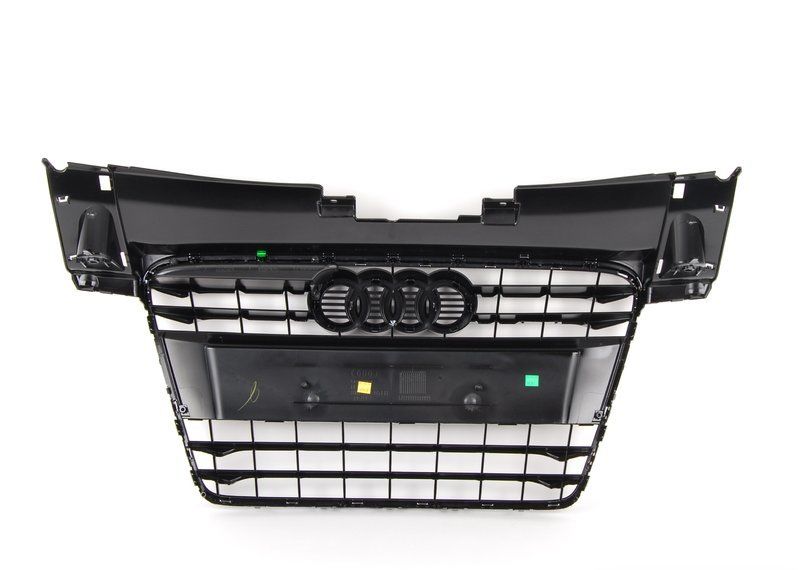 NEW GENUINE AUDI TT 11-14 FRONT BUMPER CENTER GLOSSY BLACK GRILLE 8J0853651HT94 - Image 5
