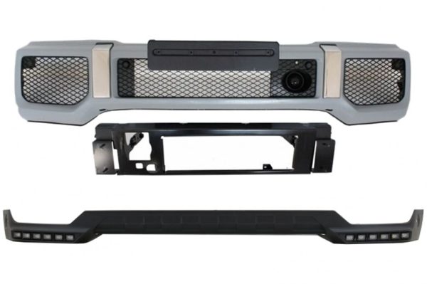 ANG G65 Look B-Design LED DRL Front Bumper For Mercedes G-Glass W463 89-18 - Image 13
