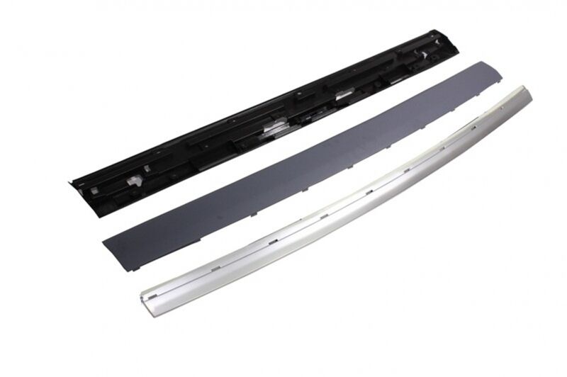 Rear Bumper with Roof Spoiler and Rear Trunk Tailgate Silver suitable for Land Rover Range Rover Sport (2005-2009) L320 Autobiography Design - Image 7