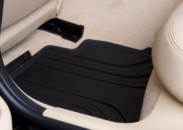 FOR NEW GENUINE BMW 3 SER F30 F31 F34 F80 M3 REAR ALL WEATHER RUBBER FLOOR MATS - Image 7