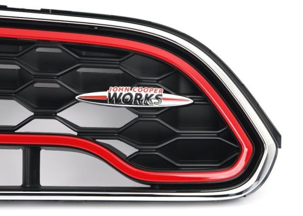 NEW GENUINE MINI COUNTRYMAN F60 JCW RED DECORATIVE FRONT BONNET GRILL HOOD 51137470512 - Image 4