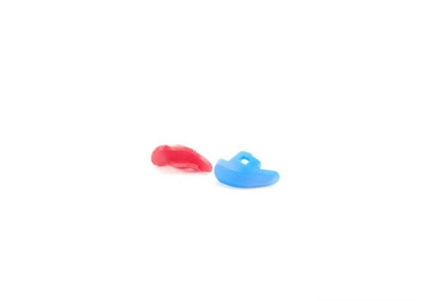 MINI NEW GENUINE R55 R56 R57 A/C CAPS FOR TEMPERATURE CONTROL RED BLUE 64119318950 - Image 5