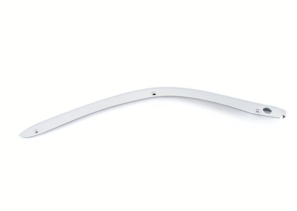 NEW GENUINE PORSCHE 987 CAYMAN S FRONT LOWER TITANIUM METALLIC SPOILER LIP LEFT 987505527019B1