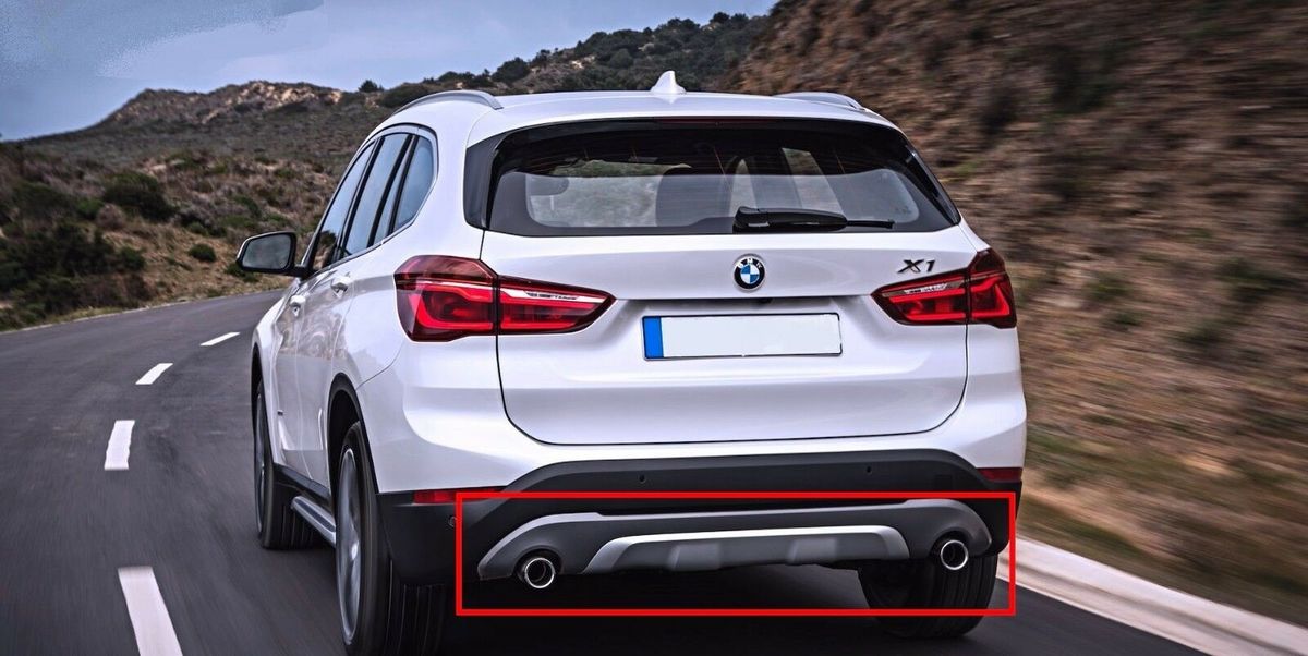 NEW GENUINE BMW X1 F48 NEW 2014-2017 SPORT X LINE REAR BUMPER LOWER TRIM 751127332324 - Image 5