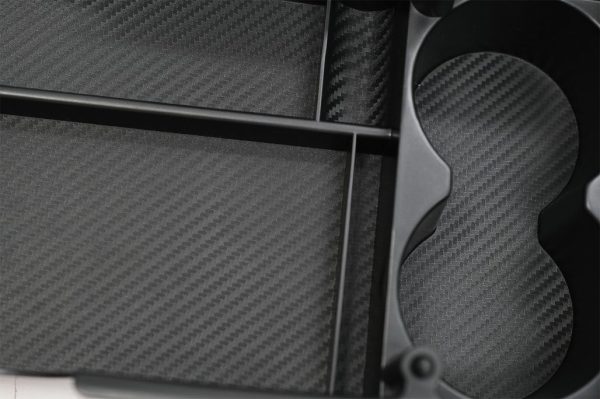 Central Console Storage Box suitable for Tesla Model S (2012-up) Model X (2015-up) Black - Image 7