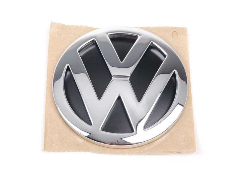 NEW GENUINE VW SHARAN 01-10 REAR TRUNK VW LOGO CHROME BADGE EMBLEM 7M3853630AULM - Image 4