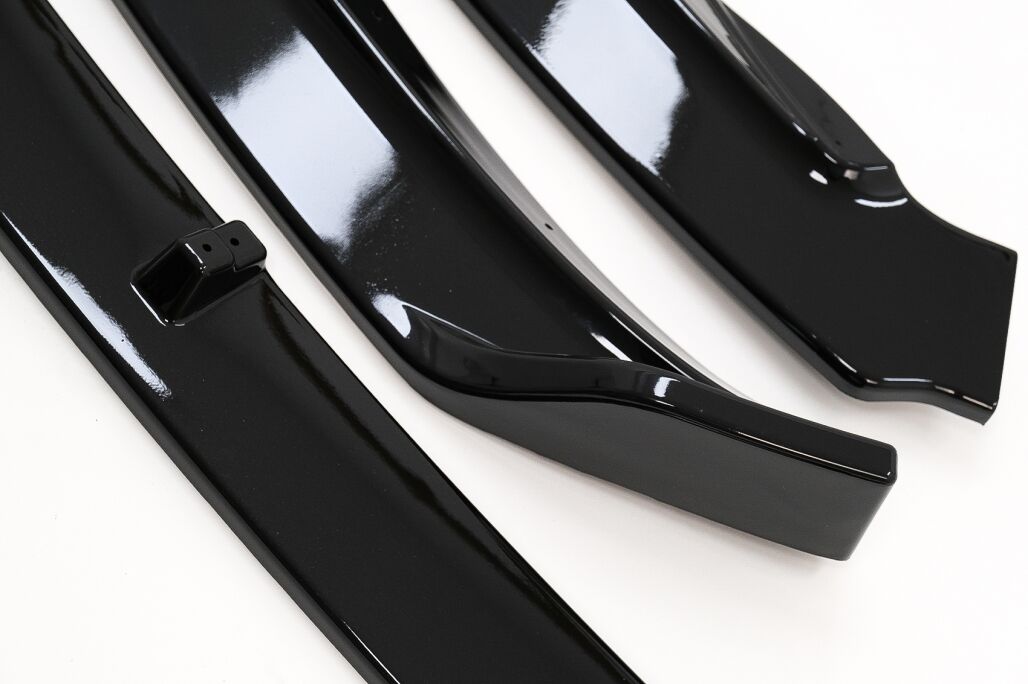 Front Bumper Lip Extension Spoiler suitable for VW Passat B8 3G Limousine Variant (2015-2018) Piano Black - Image 10