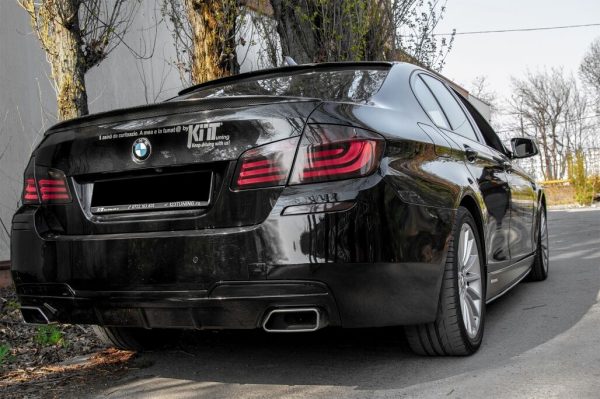 Side Skirts Add-on Lip Extensions suitable for BMW F10 F11 5 Series (2011-Up) M-Performance Design - Image 3
