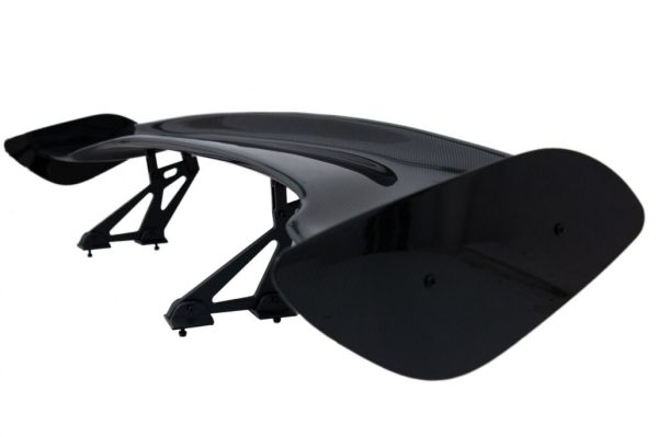 Universal Adjustable Trunk Spoiler Wing GT Design Real Carbon - Image 3