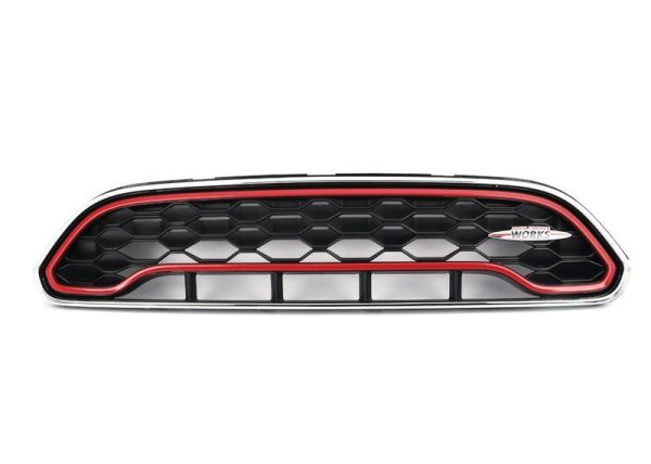 NEW GENUINE MINI COUNTRYMAN F60 JCW RED DECORATIVE FRONT BONNET GRILL HOOD 51137470512