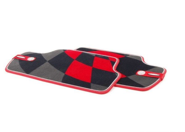 NEW MINI F56 GENUINE JCW PRO REAR CARPET FACTORY FLOOR MATS SET 51472354179