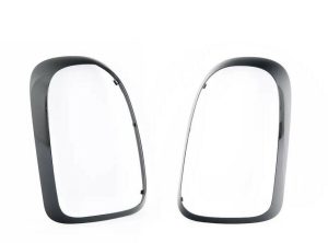 NEW GENUINE MINI F60 REAR TAIL LIGHT PIANO BLACK TRIM RINGS PAIR SET LEFT RIGHT