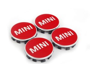 NEW GENUINE MINI F54 F55 F56 F57 F60 CHILLIRED CENTER WHEEL COVER CAPS SET 4 PCS 36132354148