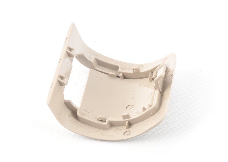 NEW GENUINE BMW 5 F10 SALOON REAR SEAT DAKOTA OYSTER INNER ISOFIX MOUNT COVER 52207247227 - Image 4