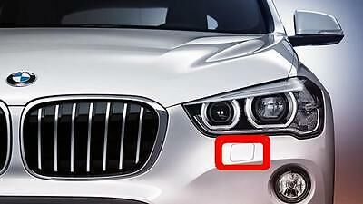 NEW GENUINE BMW X1 F48 15-16 N/S LEFT HEADLIGHT WASHER JET COVER CAP 51117453705 - Image 2