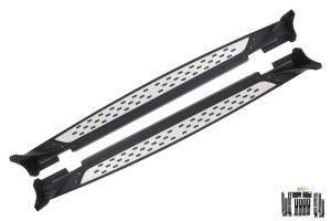 Running Boards Side Steps suitable for HYUNDAI Santa Fe 2010-2012