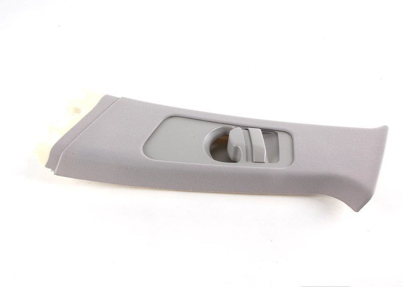 BMW NEW GENUINE 3 SERIES E46 INTERIOR N/S LEFT DOOR B-PILLAR COVER GREY 51438225571