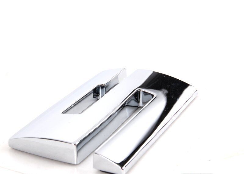 BMW NEW GENUINE E39 M5 5 LABEL STICKER BADGE EMBLEM CHROME 51142693189 - Image 2