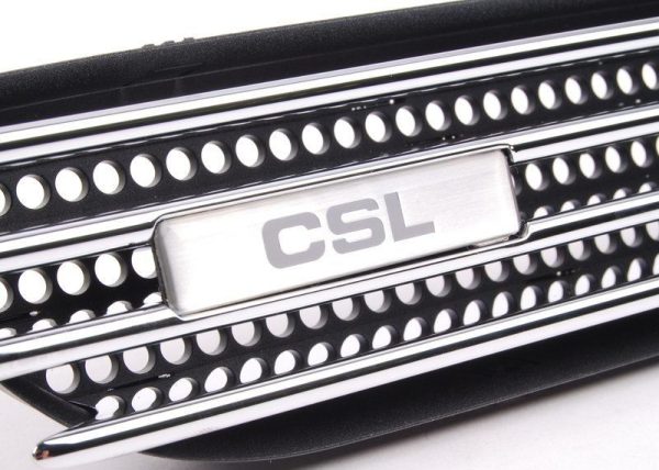 NEW GENUINE BMW 3 E46 CSL LEFT N/S WING FENDER GRILLE CSL BADGE 51137895913 - Image 2