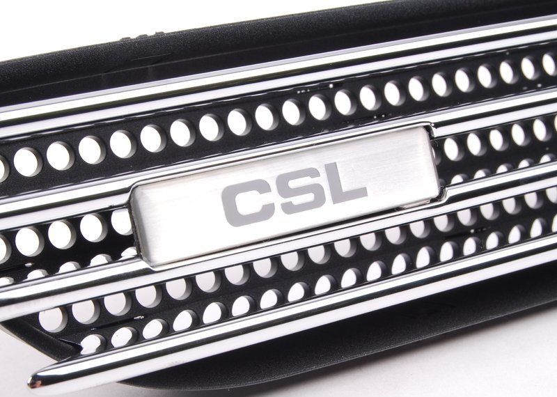 NEW GENUINE BMW 3 E46 CSL LEFT N/S WING FENDER GRILLE CSL BADGE 51137895913 - Image 2