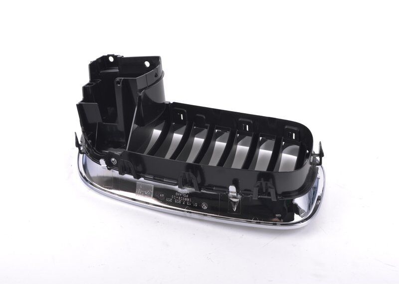 NEW GENUINE BMW 5 SERIES F10 F11 NIVI FRONT LEFT CHROME KIDNEY GRILLE 51137203203 - Image 2