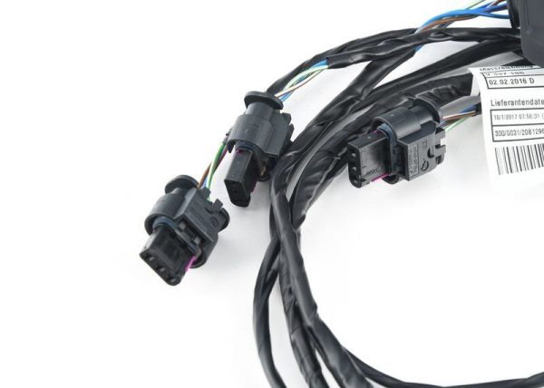 NEW GENUINE BMW 4 SERIES F32 F33 F36 FRONT BUMPER PDC WIRING LOOM 61129337191 - Image 2