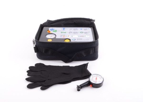 BMW NEW GENUINE TYRE TIRE INFLATION COMPRESSOR MOBILITY KIT SET 2333674 - Image 7