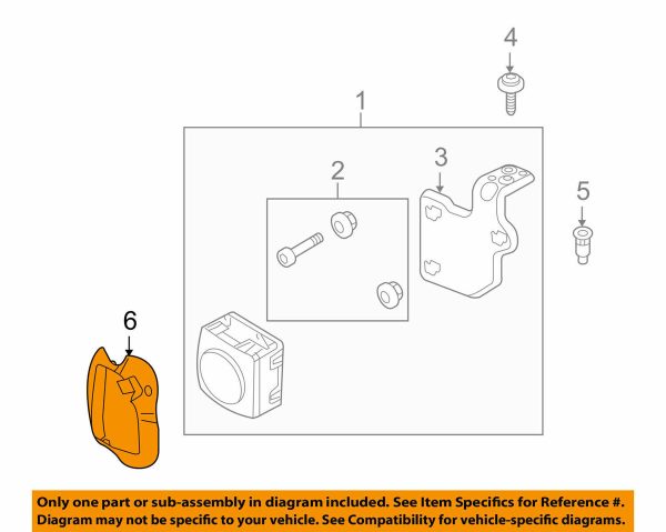 NEW GENUINE AUDI Q5 2012-2017 CRUISE CONTROL DISTANCE SENSOR BRACKET 8K0907299A - Image 2