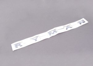 MINI NEW GENUINE COUNTRYMAN R60 BADGE EMBLEM STICKER SIGN CHROME RYMAN 51149811768