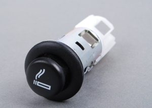 NEW GENUINE PORSCHE 987 BOXSTER CAYMAN 996 997 MATT BLACK CIGARETTE LIGHTER 99765210100A05