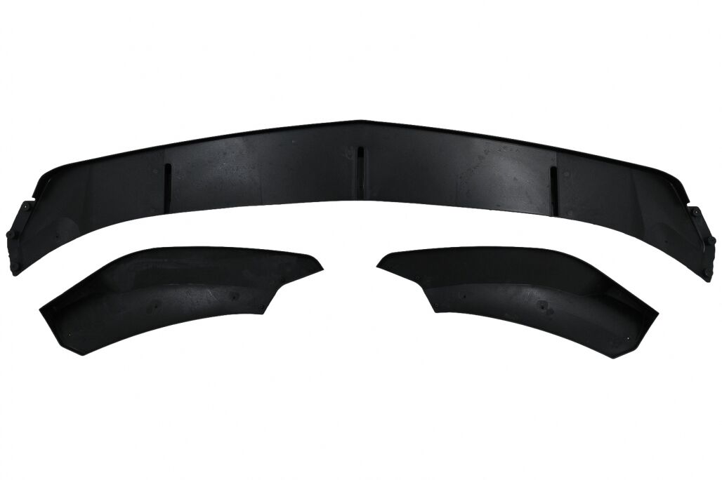 Front Bumper Spoiler Lip suitable for Mercedes A-Class W177 V177 Sport-Line / A35 (2018-Up) Piano Black - Image 11