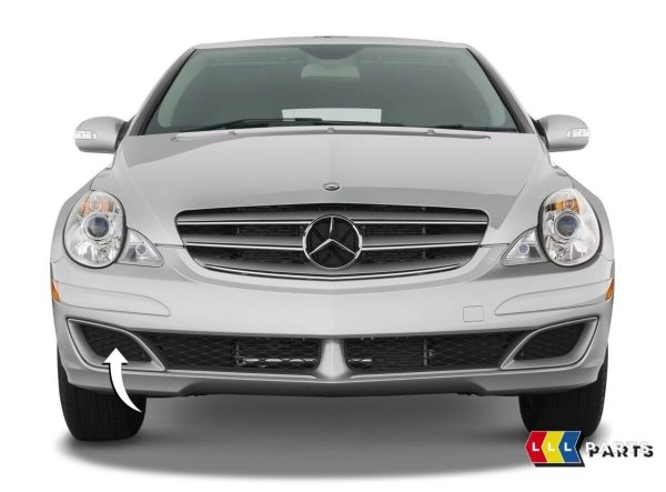NEW GENUINE MERCEDES BENZ R W251 FRONT BUMPER FOG LIGHT COVER GRILL RIGHT O/S A2518851823 - Image 3