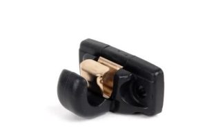 NEW GENUINE AUDI A3 14-16 TT 14-16 SUN VISOR CLIP HOLDER BLACK 8V78575624PK