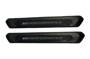 NEW GENUINE BMW X3 G01 X4 G02 F98 M PERFORMANCE CARBON FIBER FRONT DOOR SILLS 2X51472465482