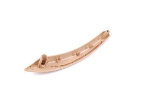 BMW NEW GENUINE E70 FRONT INTERIOR DOOR PULL TRIM BEIGE SENSATEC RIGHT O/S LHD 51416970152