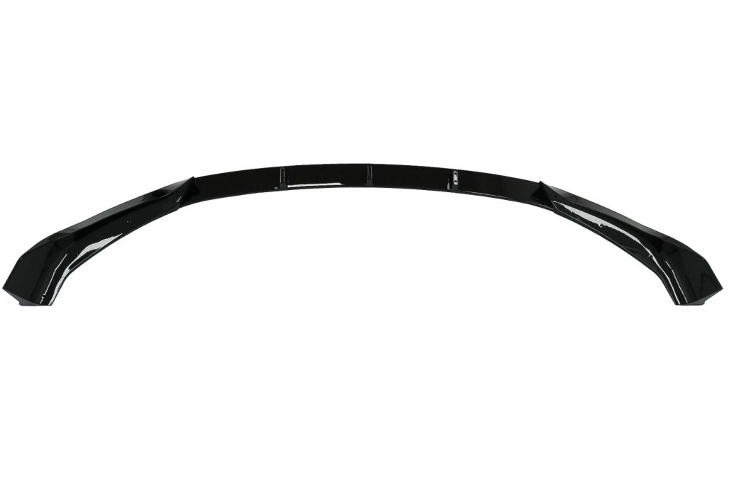 Front Bumper Spoiler Lip suitable for BMW X1 SUV F48 Pre-LCI (2015-2019) Piano Black - Image 6
