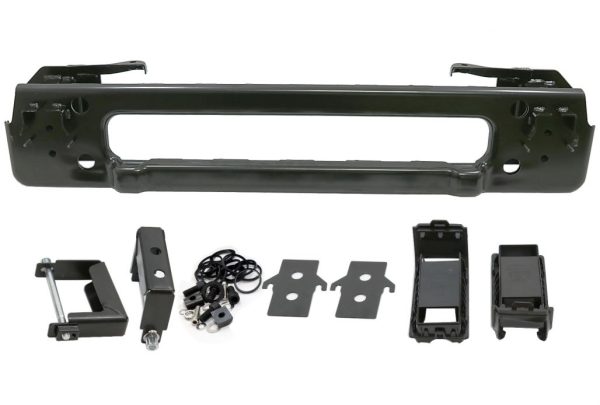 BullBar Guard suitable for Mercedes G-Class Facelift W463 W464 G63 (2018-up) Stainless Steel Piano Black - Image 8