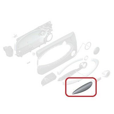 NEW GENUINE MINI R55 R56 R57 FRONT DOOR ARMREST PACIFIC BLUE LEFT N/S 51412753319 - Image 2