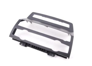 BMW NEW GENUINE X5 X6 E70 E71 E72 CENTER DASHBOARD PANEL COVER TRIM BEZEL BLACK 51456967464