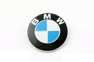 NEW GENUINE BMW 1 SERIES F40 REAR TRUNK BOOT BADGE EMBLEM 74MM 51148492586