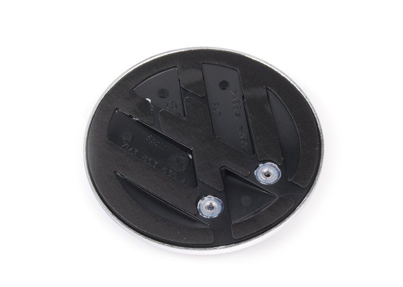 NEW GENUINE VW SHARAN 01-10 REAR TRUNK VW LOGO CHROME BADGE EMBLEM 7M3853630AULM - Image 3