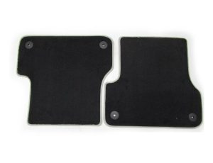 NEW GENUINE AUDI A6 A7 2011-2018 REAR PREMIUM BLACK TEXTILE FLOOR MATS 4G0061276MNO